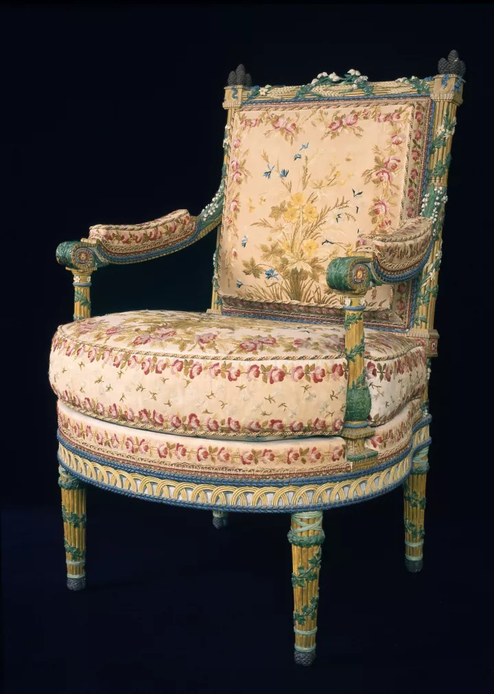 Fauteuil de la Chambre de Marie-Antoinette au Petit Trianon