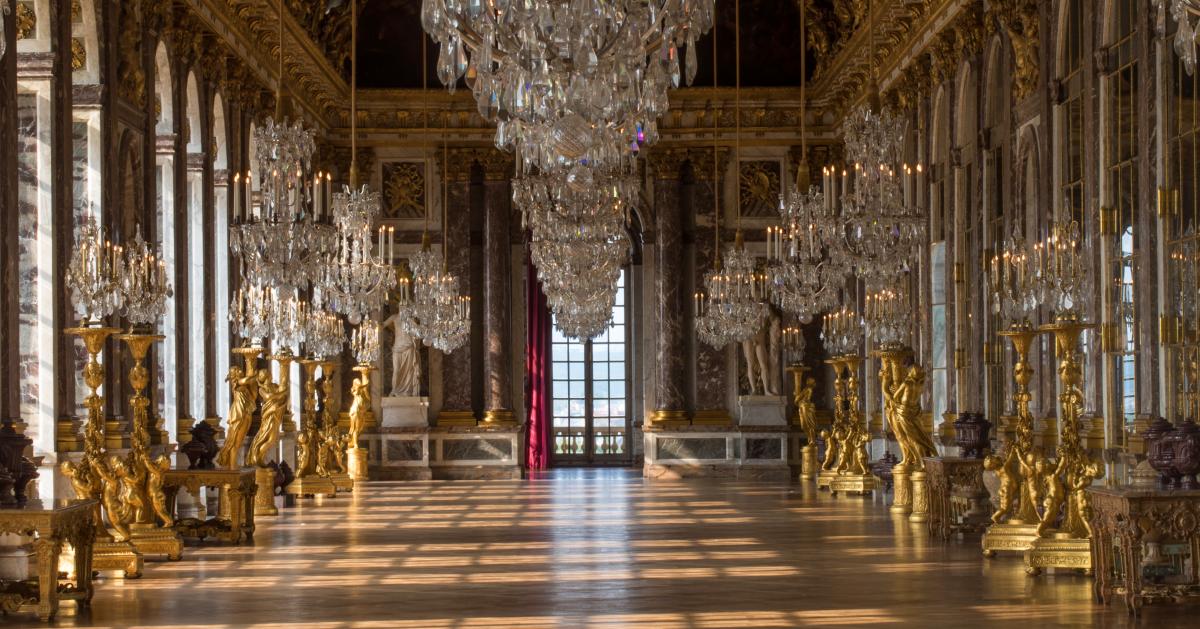 The Hall Of Mirrors Palace Of Versailles