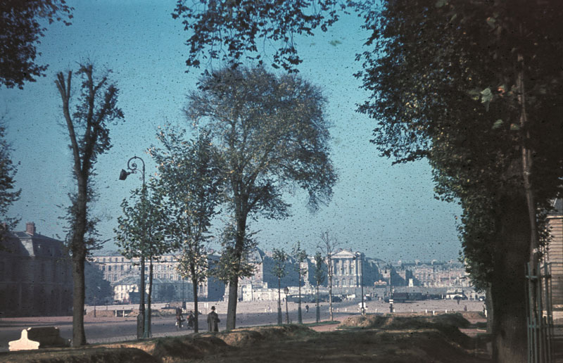 Vue du château depuis l’Avenue de Paris