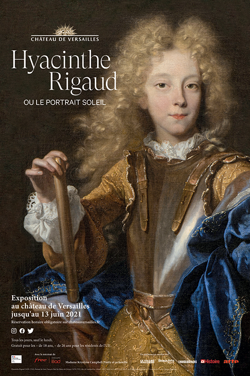 Portrait of Louis XIV of France, known as Louis the Great or the Sun King  (1638-1715), painting by Hyancinthe Rigaud (1659-1743)