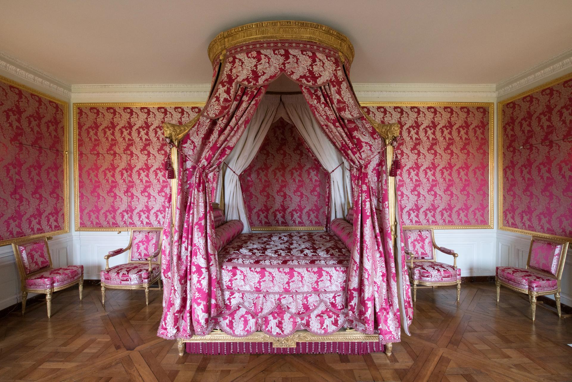 Interior of Marie Antoinette's Petit Trianon by Kevin Trowtbridge