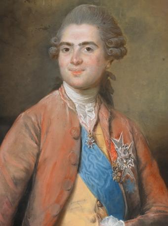 Élisabeth Vigée Le Brun, Louis Stanislas Xavier de France, Count of Provence (1755 - 1824), 1776 © De Baecque & Associés