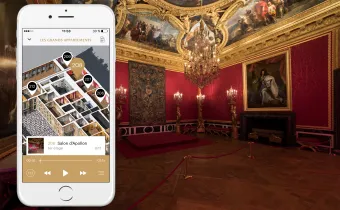 Application mobile du château de Versailles