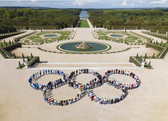 2024 the Palace of Versailles prepares for the Olympics Palace