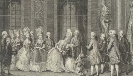 First visit by Holy Roman Emperor Joseph II, 1777