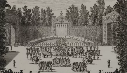 The party of the Delights of the Enchanted Island