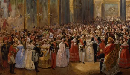 Inauguration of the historic galleries, 1837