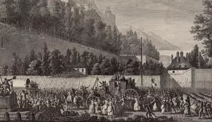 Departure of the King, 1789