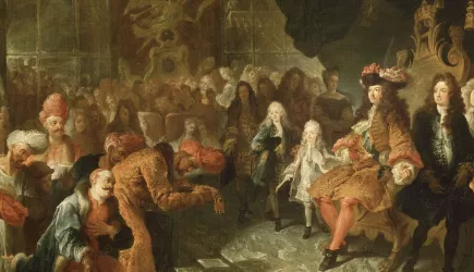 Reception of the Ambassadors of Persia, 1715