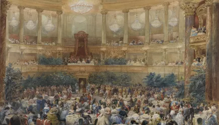 Visit of Queen Victoria, 1855