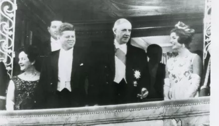 The Kennedys at Versailles