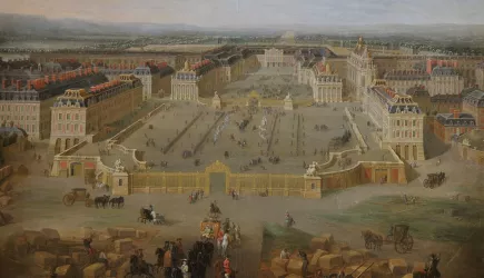 The Court returns to Versailles, 1722
