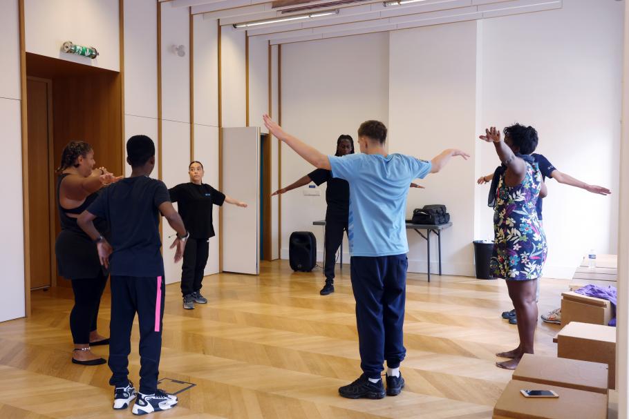 Séance d'entrainement