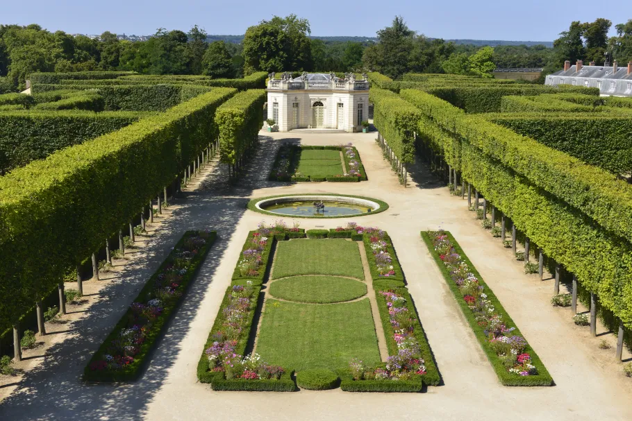 French garden of the Petit Trianon