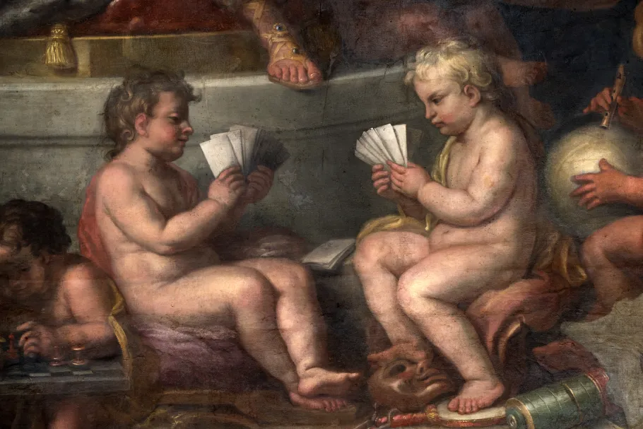 Painting of the hall of Mirrors