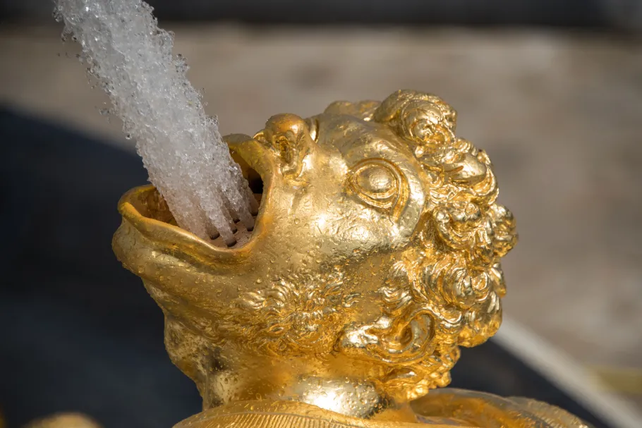 Detail of the Latona fountain