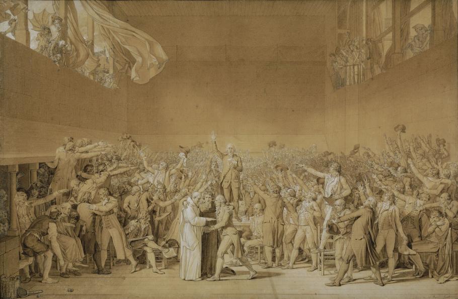 The Oath of the Royal Tennis Court, 20 June 1789