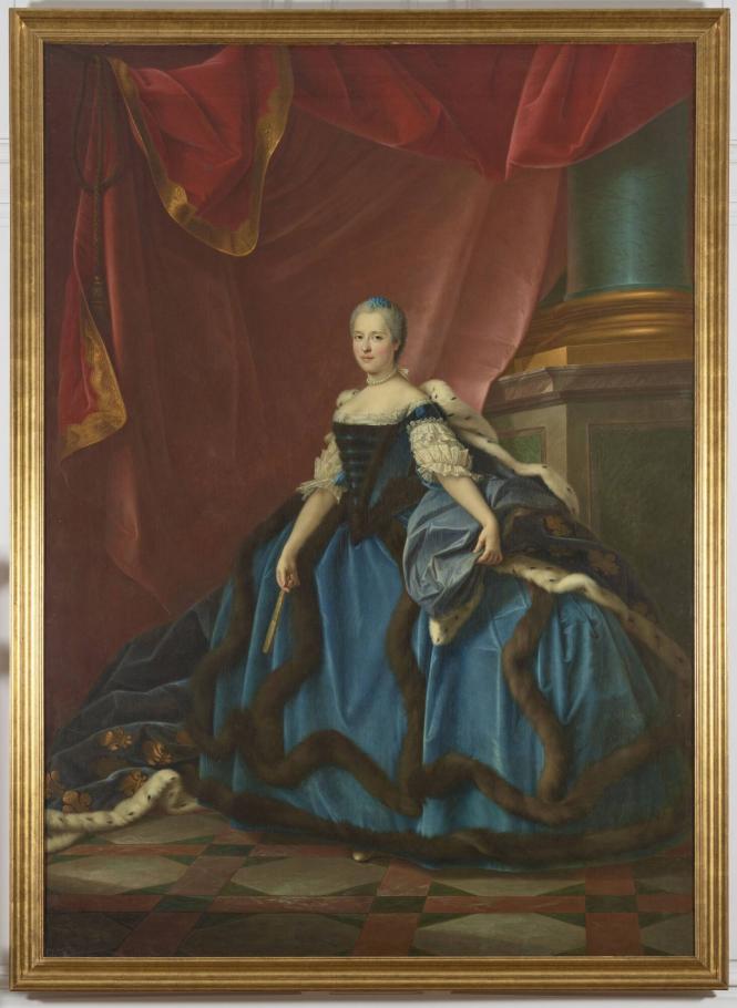 Portrait of Marie-Josèphe of Saxe, Jean-Martial Frédou, 1750-1775