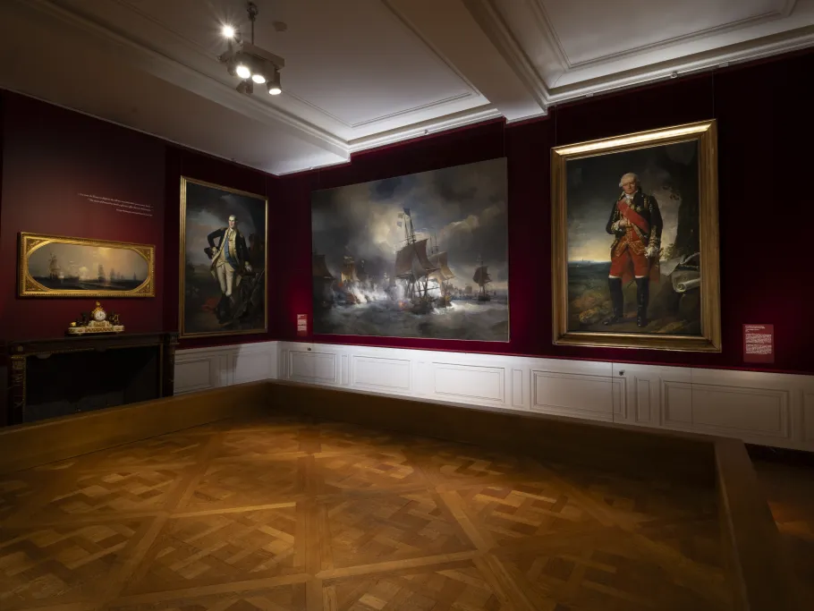 Room 2. Military campaigns of the War of Independence and on the leading French and American figures © EPV / Thomas Garnier