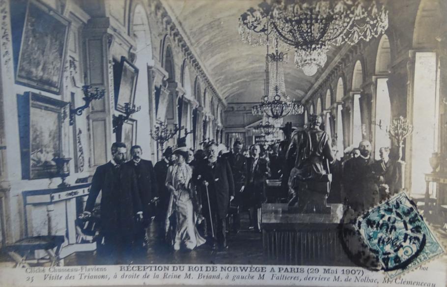 Reception of the King of Norway in Paris (29 May 1907)-  Trianons visit