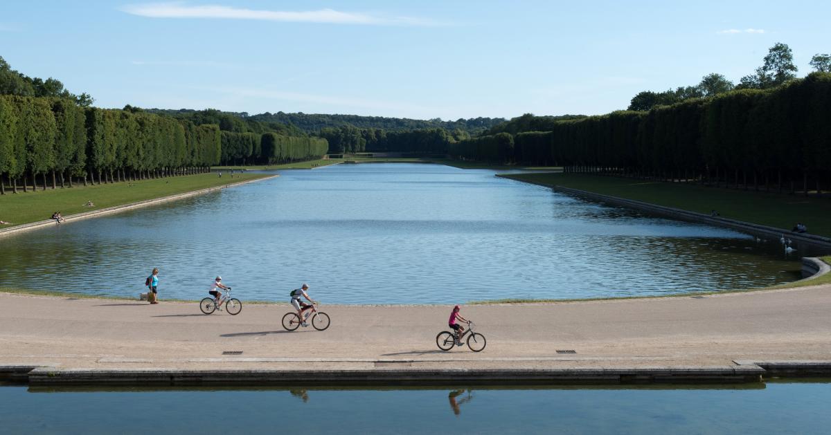 Cycling in the Estates of Versailles and Marly Palace of Versailles