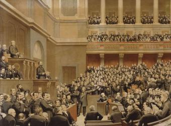 Les parlementaires à Versailles