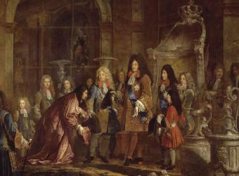Death of Louis XIV at Versailles, September 1, 1715