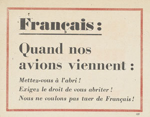Tract retrouvé dans le Parc du château de Versailles