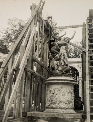 Mise en protection de L’Enlèvement de Proserpine