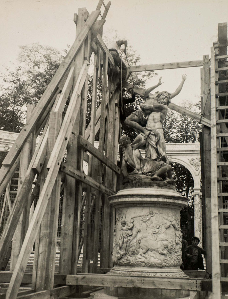 Mise en protection de L’Enlèvement de Proserpine