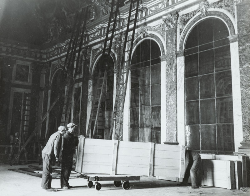 Protection de la galerie des Glaces